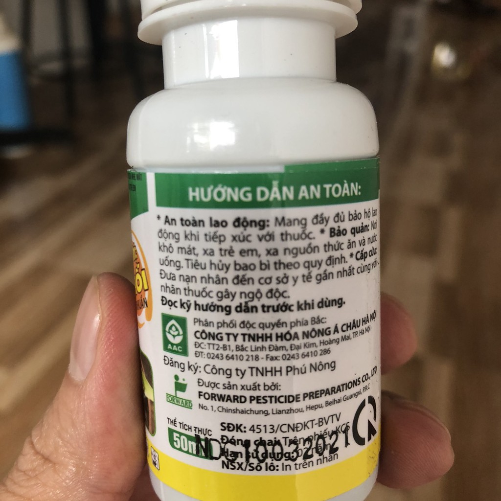 FOTAMIN: Chống Thối thân, thối búp, thối rễ hoa lan và các loại cây trồng khác.