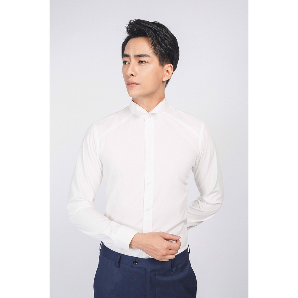 Áo sơ mi trắng Phan Nguyễn SMD.869 | BigBuy360 - bigbuy360.vn