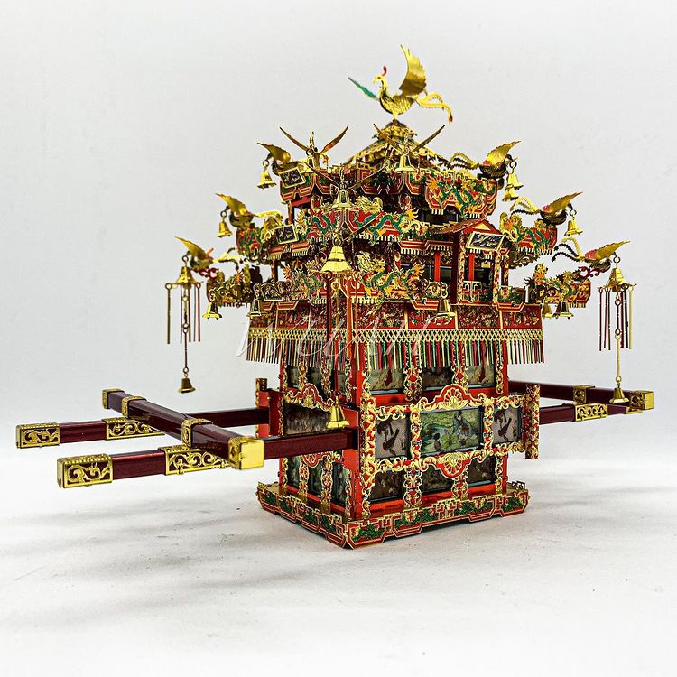 Mô Hình Kim Loại 3D Piececool Kiệu Hoa