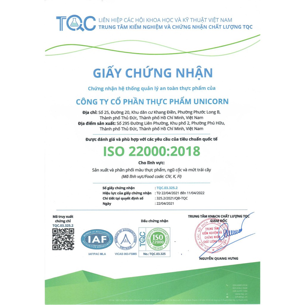 Màu thực phẩm 210g - Xanh nõn chuối MS09  - Unicorn color