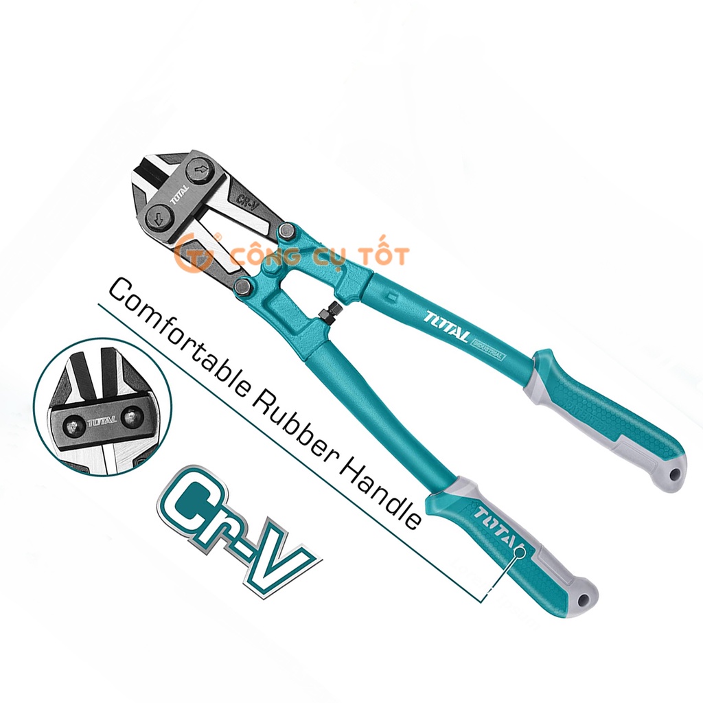 Kìm cộng lực cắt sắt 900mm lưỡi thép CrV Total THT113366