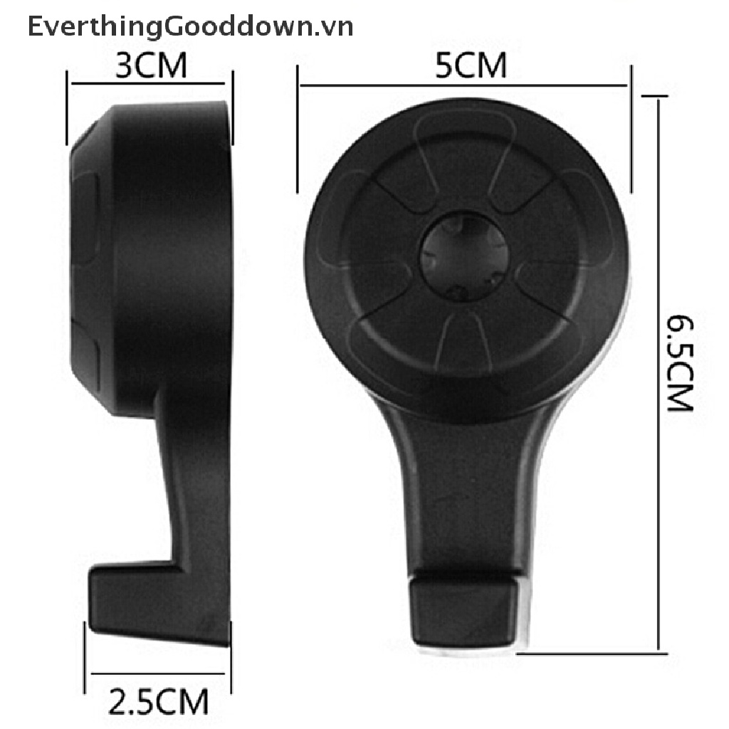 Everthinggooddown Hot 2 Móc Treo Đồ Gắn Sau Ghế Xe Hơi / Xe Tải Suv