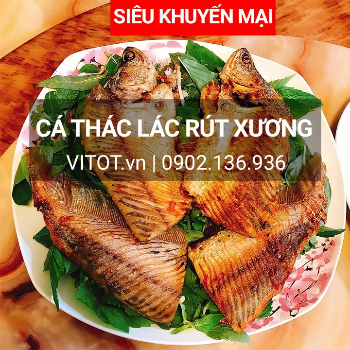 [HN] Cá Thác Lác Rút Xương VITOT - Độc Đáo, Ngon Miệng, Có Vị Thơm Đặc Trưng, Rất Được Yêu Thích, Rất Tốt Cho Trẻ Nhỏ