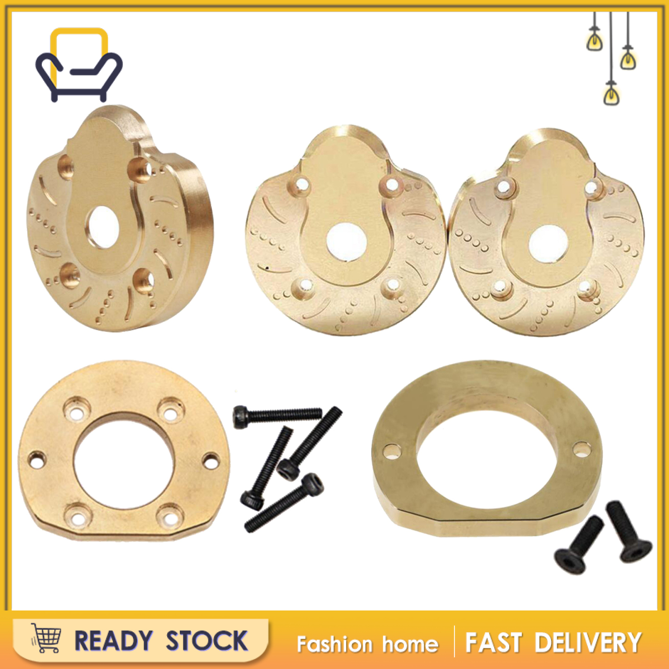 【Fashion home】Brass Steering Knuckle Cap for Axial Capra UTB SCX10 III AXI03007 Style 1