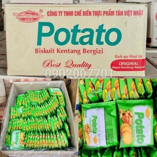 Sỉ Thùng 4 Kg Bánh Quy khoai tây Potato Tân Việt Nhật