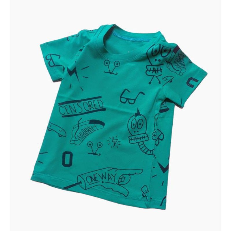 ÁO PHÔNG BÉ TRAI CỘC TAY XUẤT KHẨU 10-30KG COTTON 4 CHIỀU