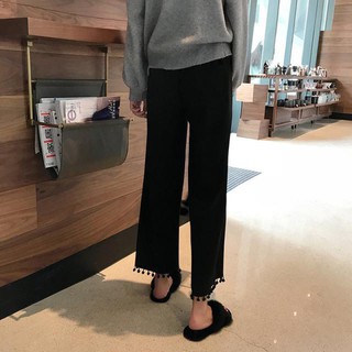 [ ORDER ] Quần tây đen ống suông