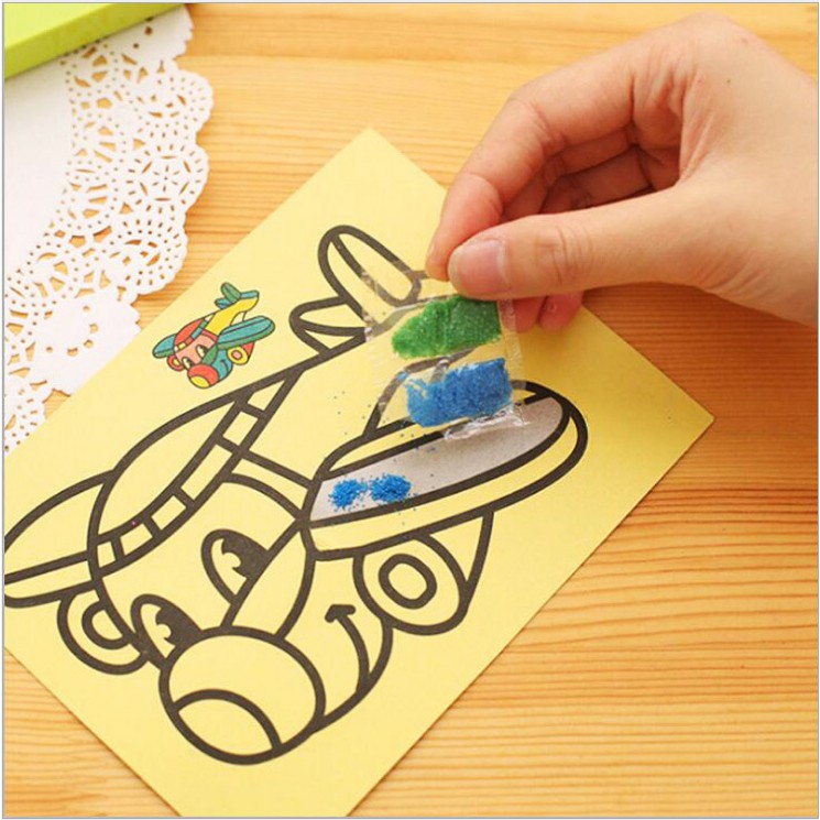 Tranh cát cho bé giá sỉ 4 size