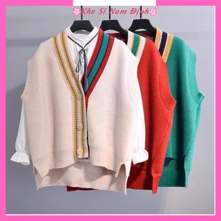 Áo len nữ gile tay cánh dơi chất len lông hàng Quảng Châu siêu đẹp