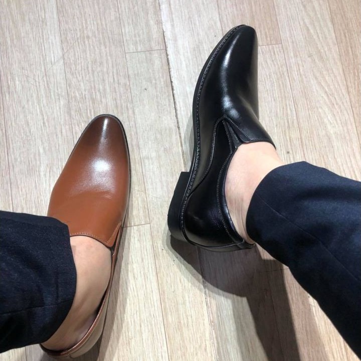 Giày Tăng chiều cao dành cho tuổi trung niên giúp tăng chiều cao lên tới 7cm chất liệu làm bằng da bò 100%. | WebRaoVat - webraovat.net.vn