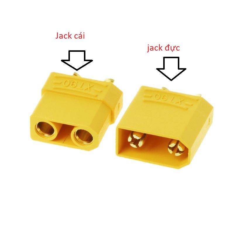 Jack XT30, XT90 (Jack kết nối XT30, XT90)