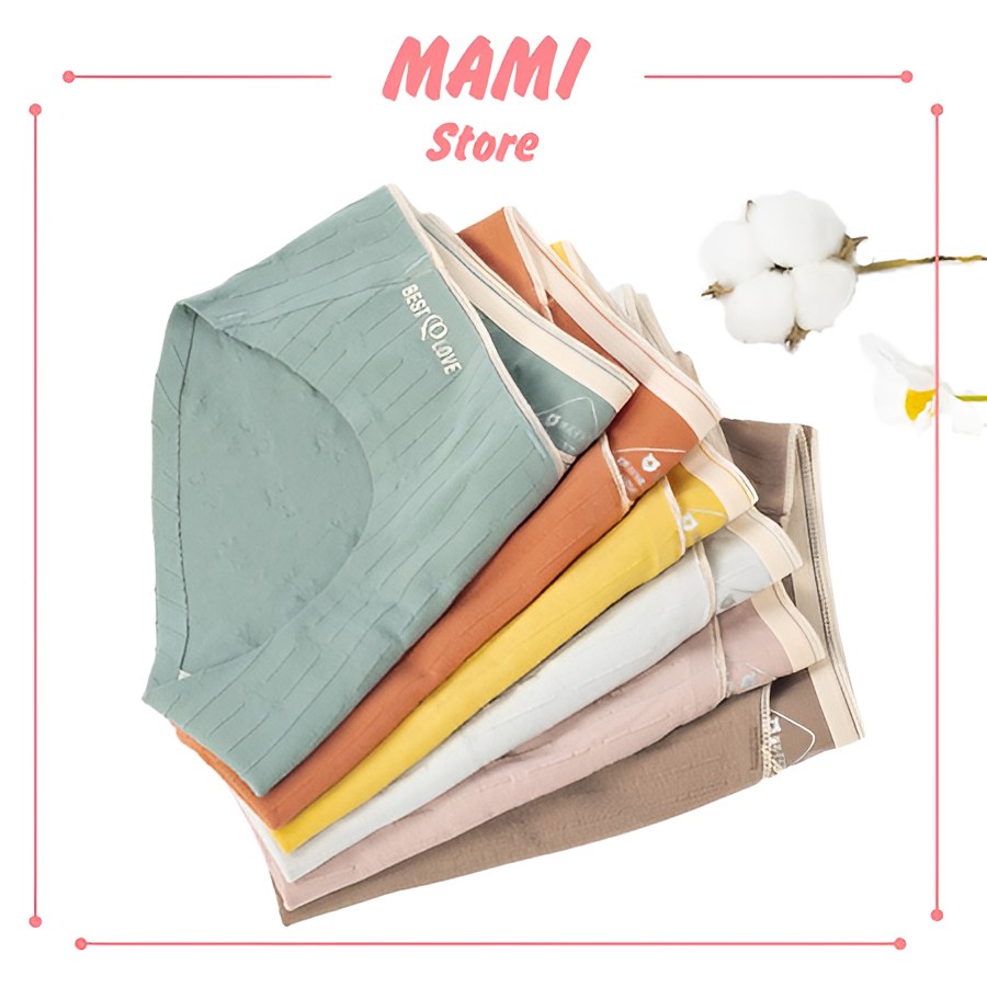 Quần lót cotton sợi tre, cạp chéo Mami Store thoải mái dành cho bà bầu