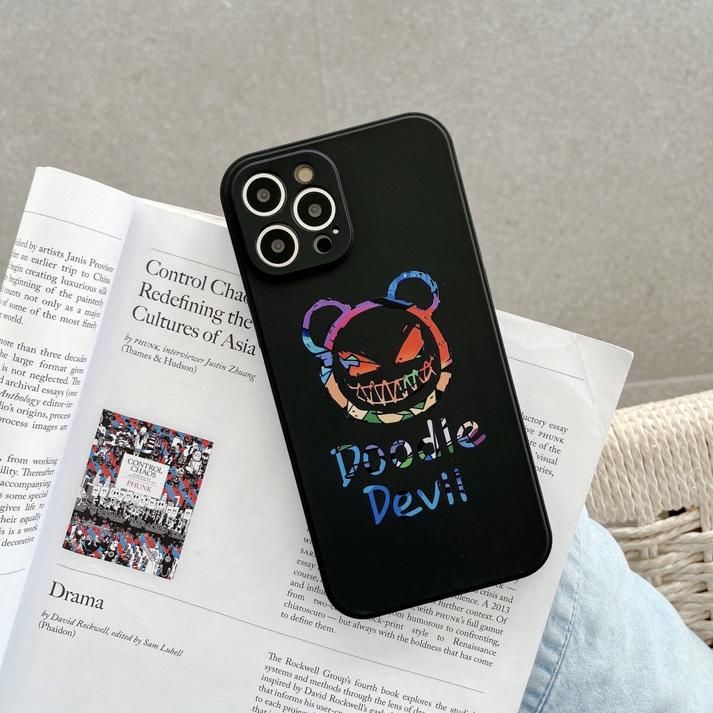 Ốp Điện Thoại Silicon Hình Gấu Cho iPhone 6 6S 6Splus 7 8 7plus 8plus X Xs Xr Xsmax 11 12 13 Pro Max