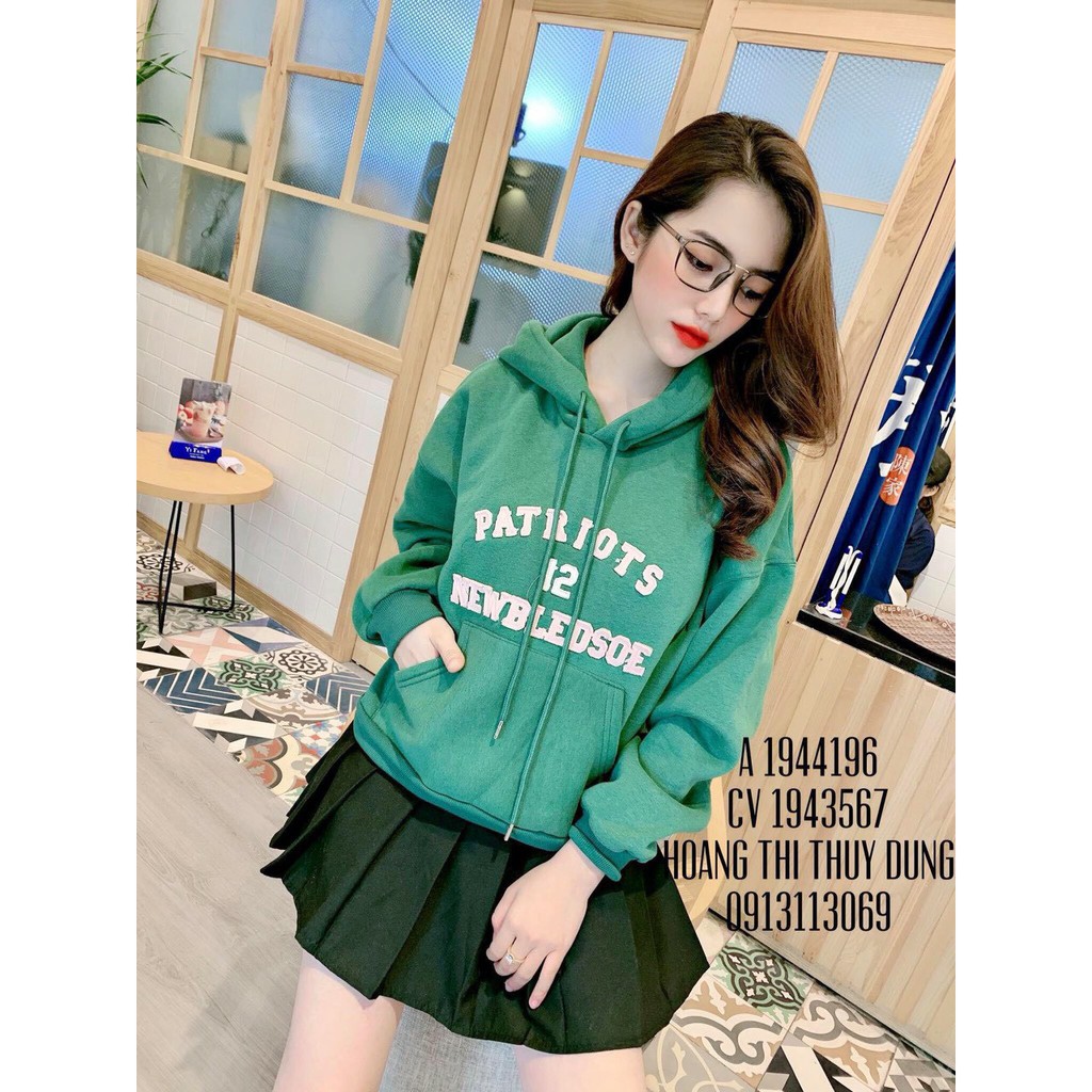 Áo Khoác Hoodie 🚚 FREESHIP 🚚 ÁO KHOÁC NỈ MẪU 12 mẫu mới nhất hiện nay siêu xinh