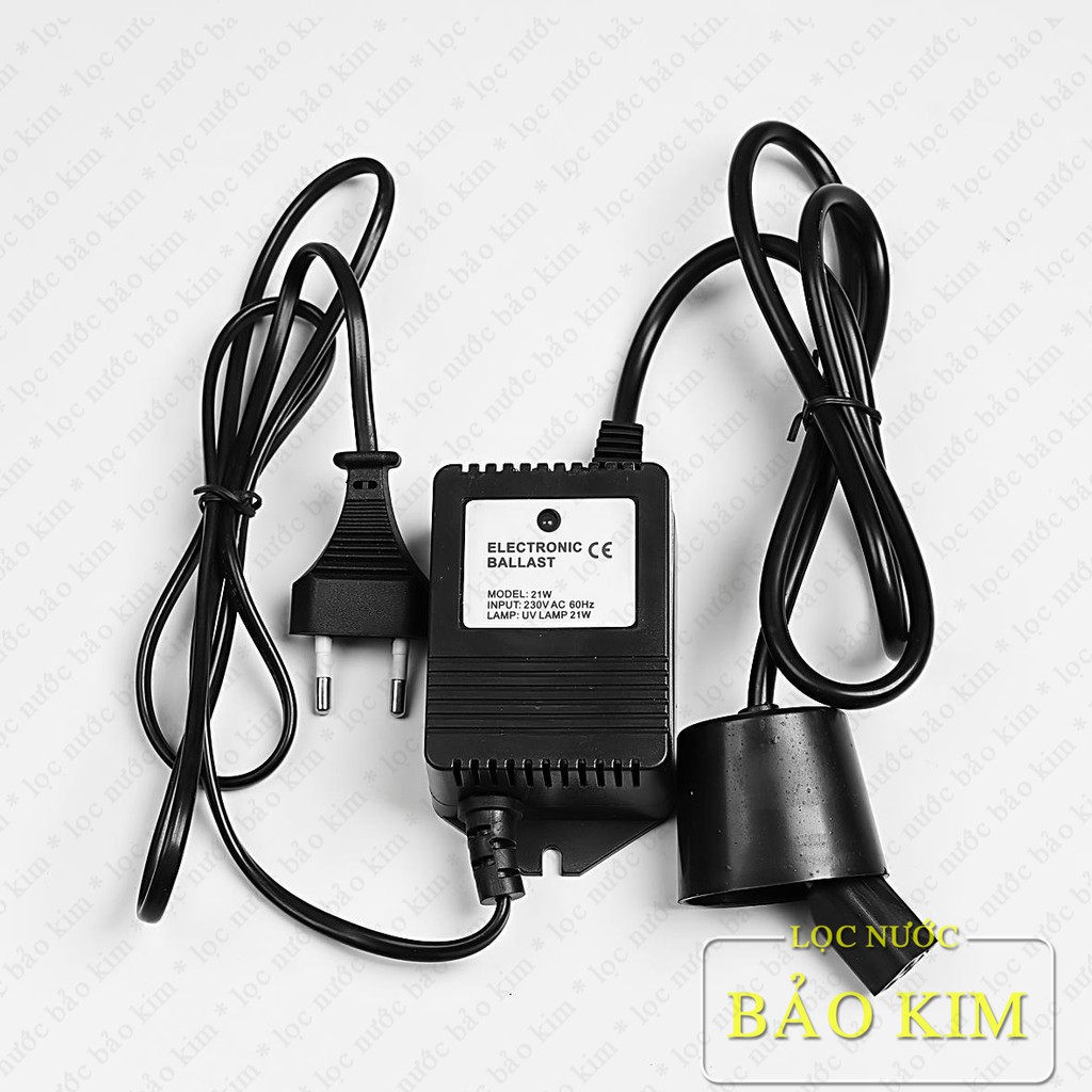 Adaptor 21W - Ballast biến áp chuyển nguồn đèn cực tím UV 21W - 4 chấu