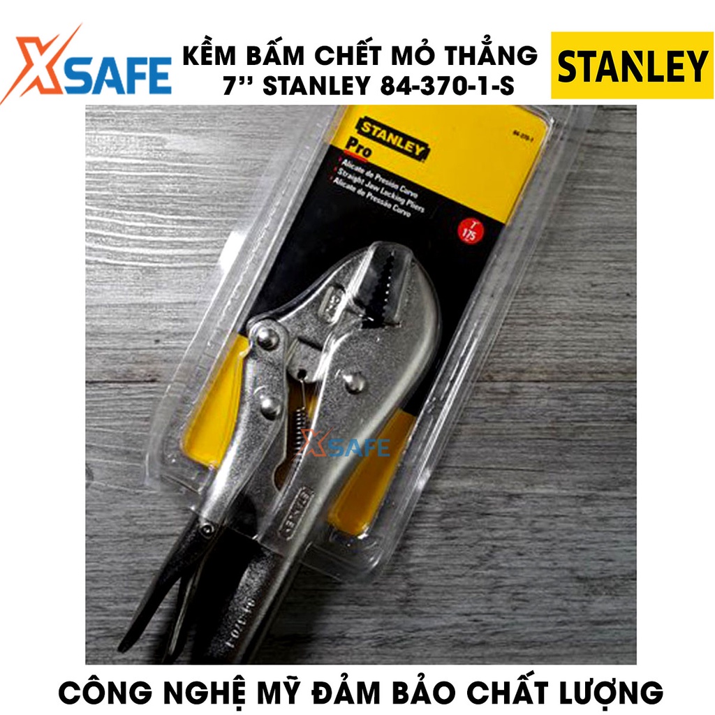 Kềm bấm chết STANLEY mạ bạc bóng chống gỉ chống xít Kìm VDE Stanley hợp kim thép cứng cáp, chịu lực chịu nhiệt tốt