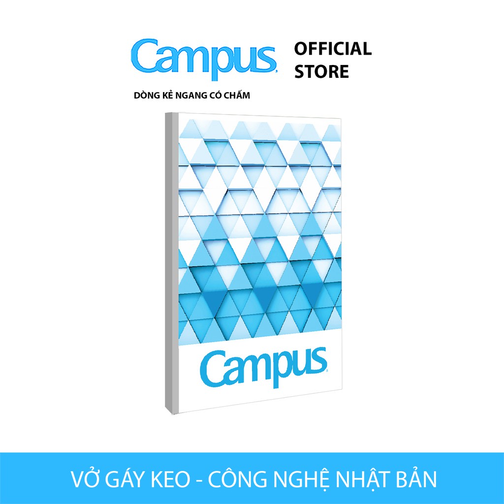 Vở A4 Campus 3D Pattern 200 trang