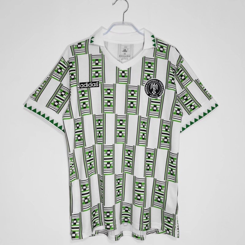 Áo Thun Bóng Đá Ngắn Tay Đội Nigeria away S-XXL Mùa 1994