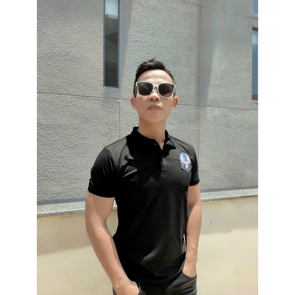 KT Store - Áo thun Nam có cổ polo cao cấp, thêu hoạ tiết KIM SA sang trọng, PC ấn tượng | BigBuy360 - bigbuy360.vn