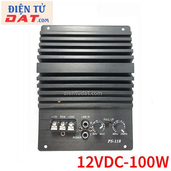 Mạch Khuếch Đại Sub 12VDC 200W PS-118