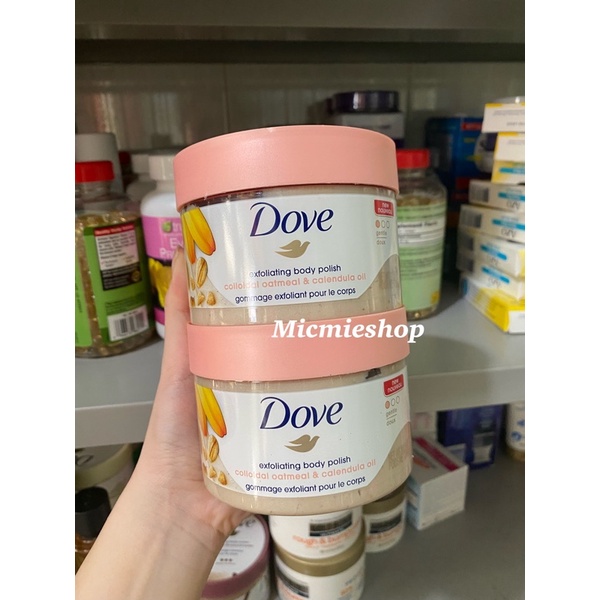 TẨY TẾ BÀO CHẾT BODY DOVE BẢN MỸ