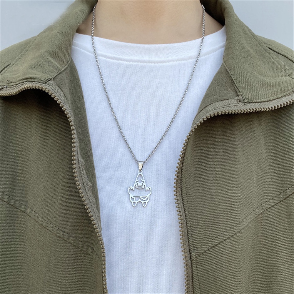 Vòng cổ Mặt Hình SpongeBob Dễ Thương Cho Cặp Đôi