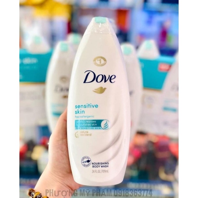 [SET 3 CHAI] SỮA TẮM DOVE 709ML - Hàng MỸ