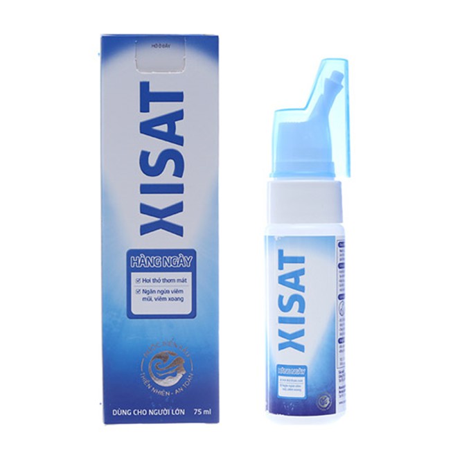 Nước Biển Sâu Xisat Xịt Mũi Trẻ Em 75ml