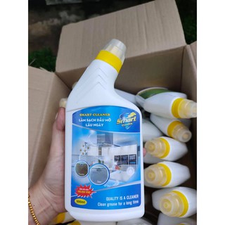 Nước tẩy rửa smart: tẩy dầu mỡ, lưới lọc máy hút mùi Smart Cleaner siêu sạch - 500ml