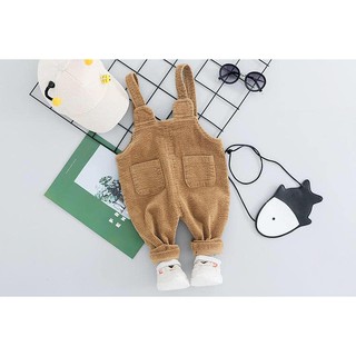 Set yếm Nhung gấu bé gái