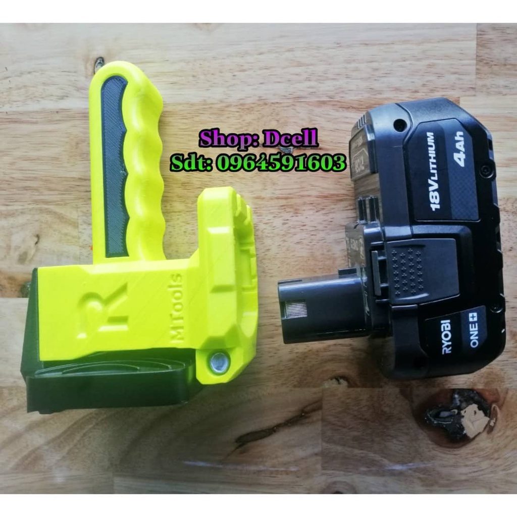 Đèn Led Dùng Pin Ryobi 18v In 3D Siêu Bền - Đèn Pin Cầm tay