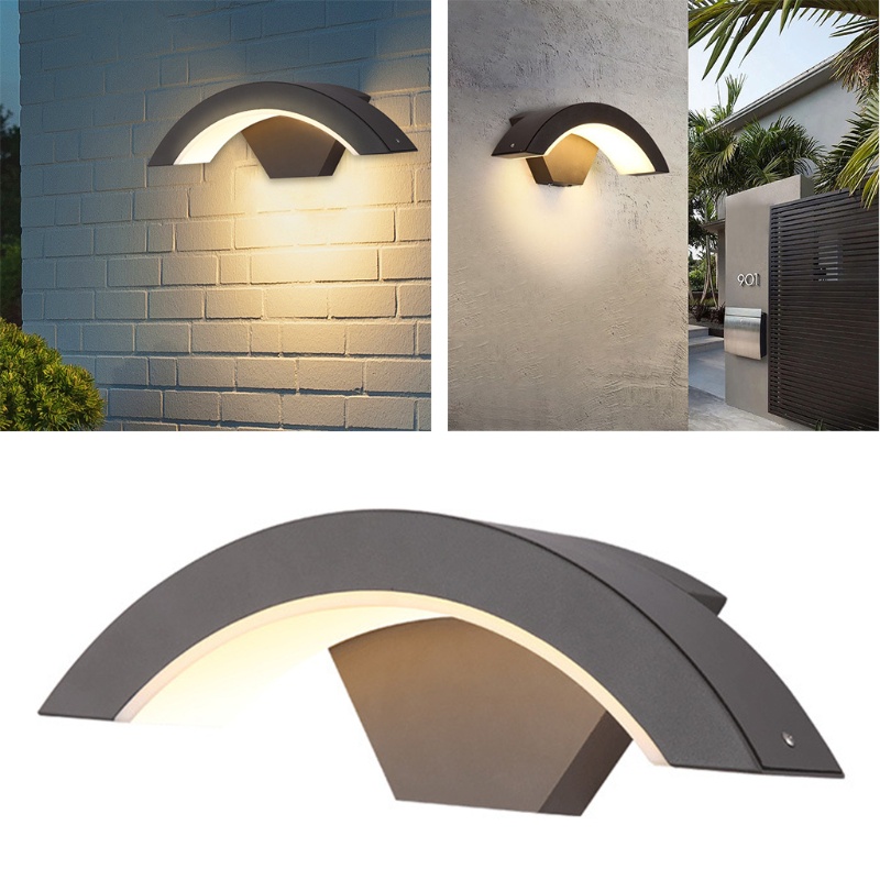 Đèn Gắn Tường Cảm Ứng Cơ Thể Người Chống Nước Đa Năng