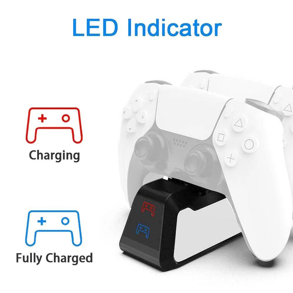 BTLIMER Giá Đỡ + Chuôi SạC Cho Tay CầM Chơi Game PS5
