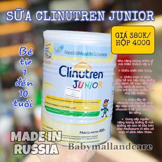 SỮA CLINUTREN JUNIOR 400g (HSD 2023)