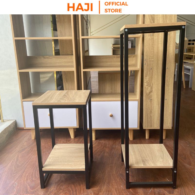 Kệ để cây cảnh trang trí phòng khách HAJI chân sắt chịu lực tốt C48
