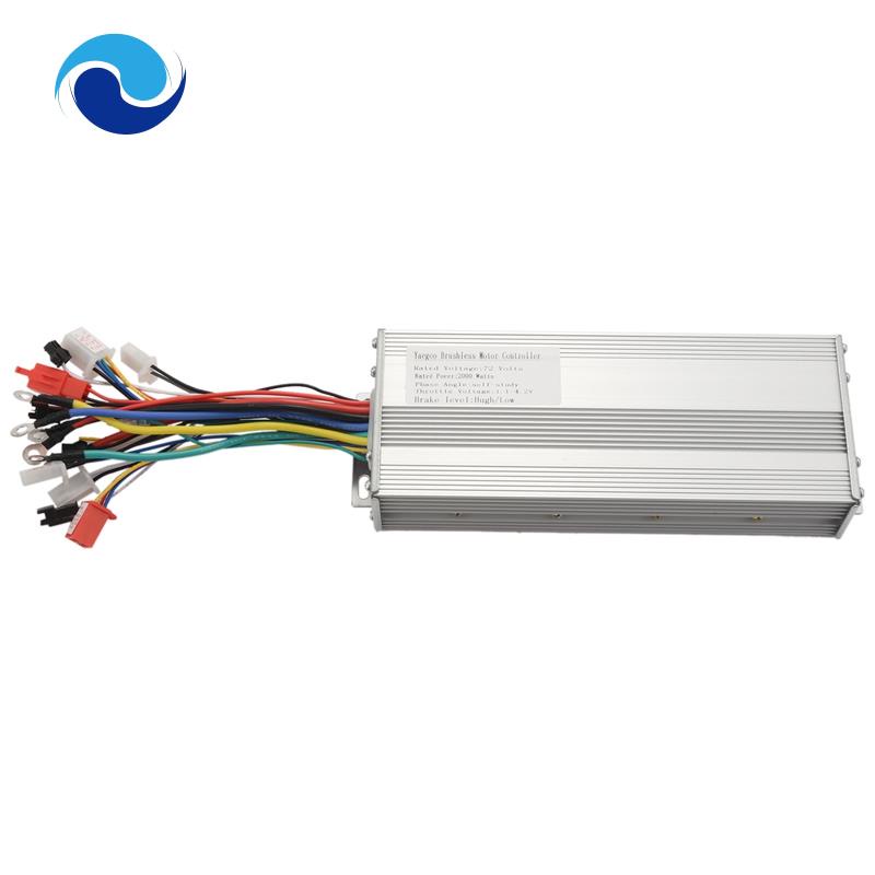 Bộ Điều Khiển Tốc Độ Động Cơ Không Chổi Than 72V 2000W Cho Xe Đạp Điện E-Bike &amp; Scooter