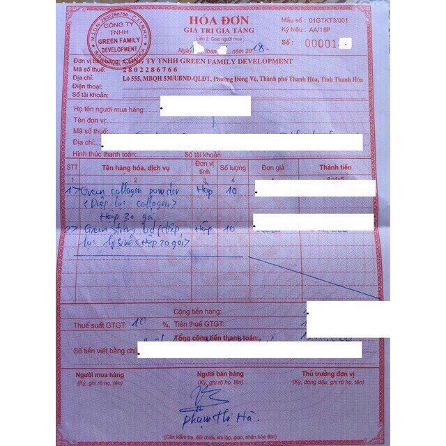 Diệp Lục Collagen Green Collagen Powder | Thế Giới Skin Care