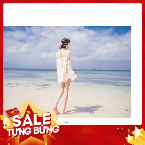 Áo lưới ren khoác ngoài bikini đi biển cực xinh chỉ 255k -Hàng nhập khẩu