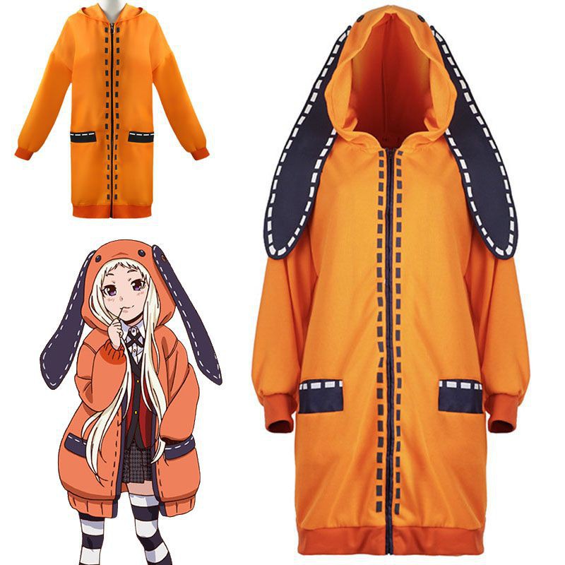 Áo khoác hoodie hình nhân vật anime Kakegurui Runa Yomozuki 