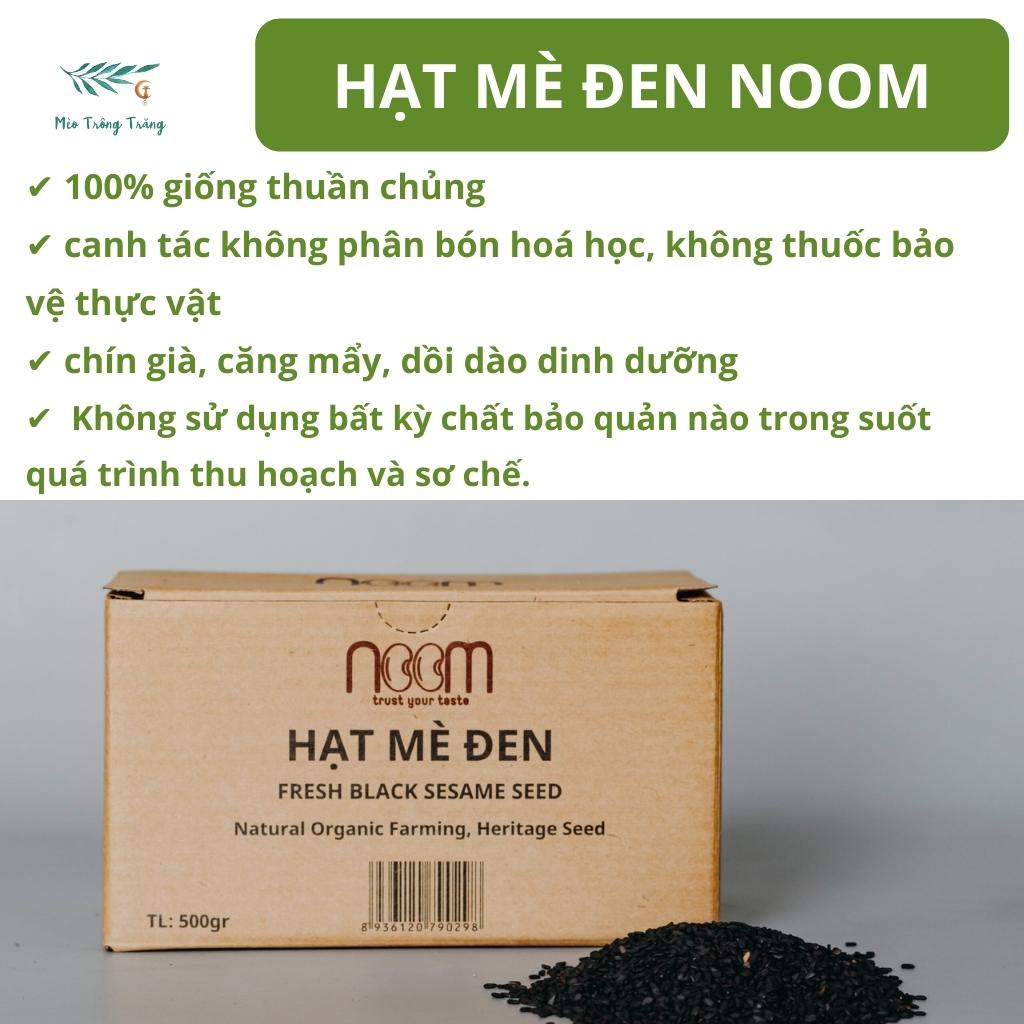 Mè đen Noom canh tác tự nhiên, không hóa chất, tốt cho da, tóc, hệ tiêu hóa