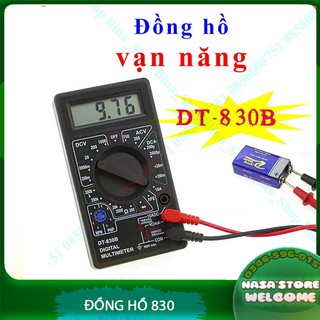 👉 Đồng hồ đo điện vạn năng Màn hình LCD 830