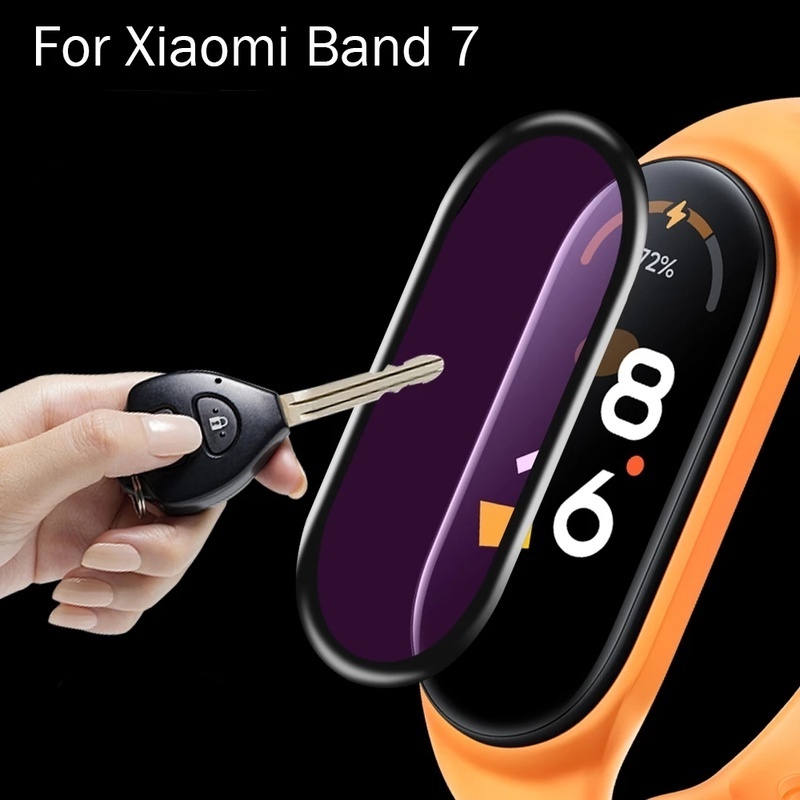 Miếng Dán Bảo Vệ Màn Hình Viền Cong Cho Xiaomi Mi Band 7 Xiaomi MiBand 7