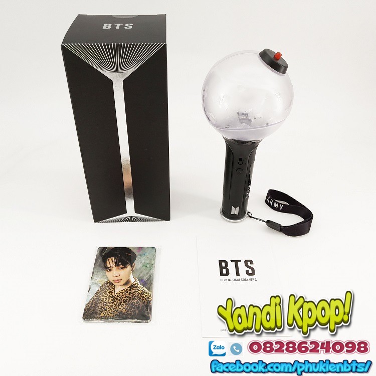 ARMY Bomb Lightstick BTS Korea VERSION 3 - Đèn cổ vũ Kpop