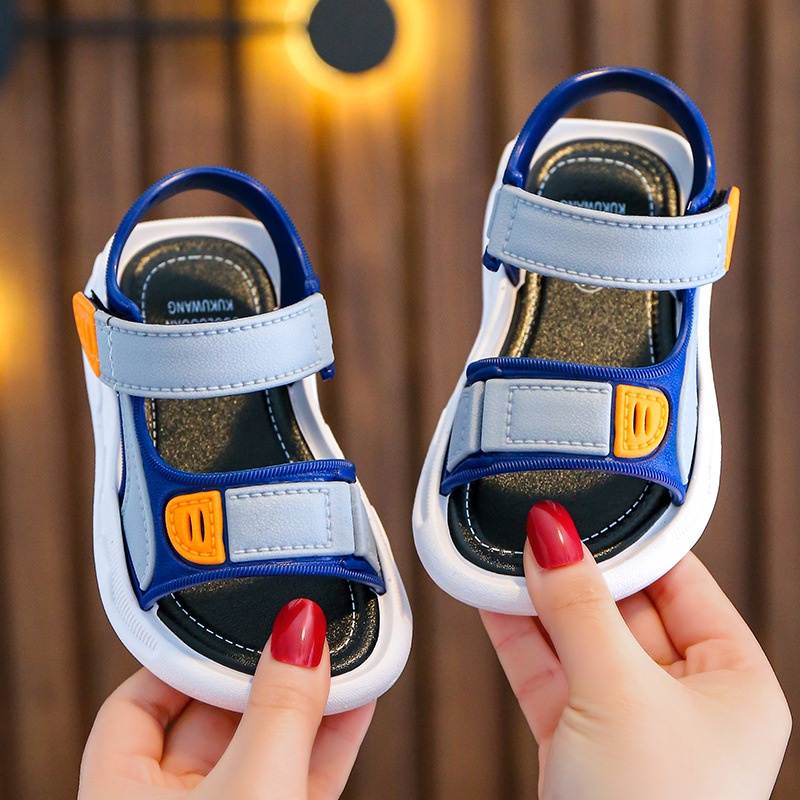 Giày Sandal Đế Mềm Cỡ Vừa Thời Trang Mùa Hè Dành Cho Bé Trai