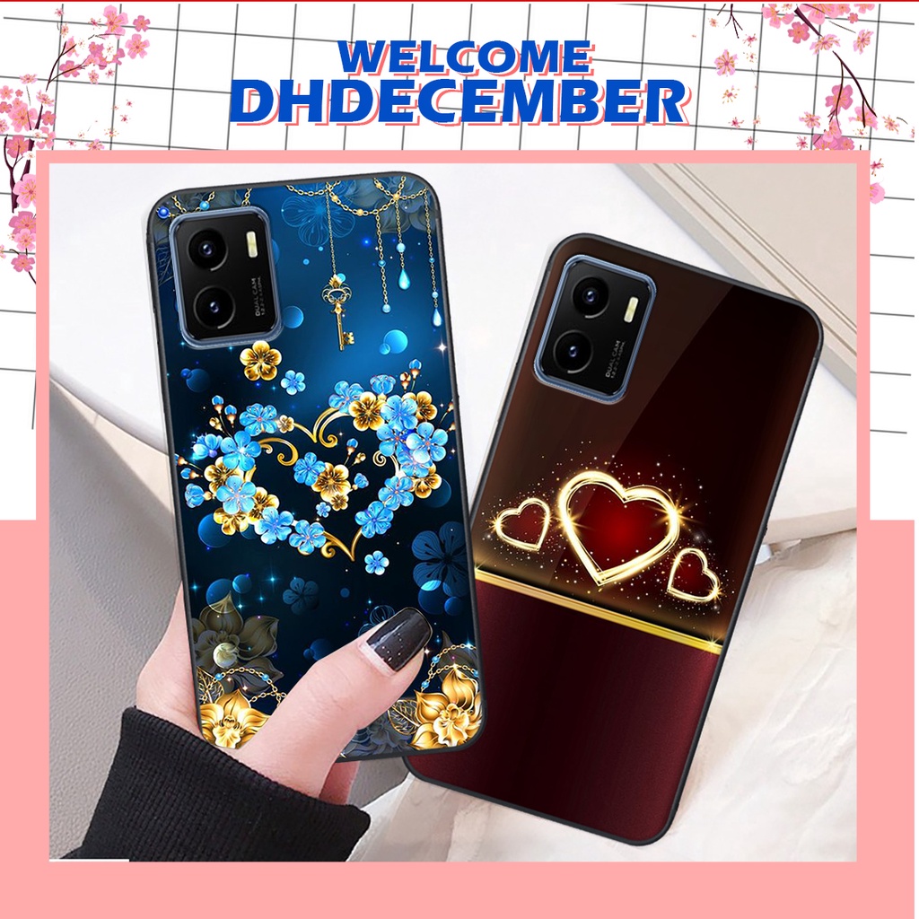 Ốp lưng Vivo Y15S in hình hoa tinh tế , mới mẻ DH DECEMBER
