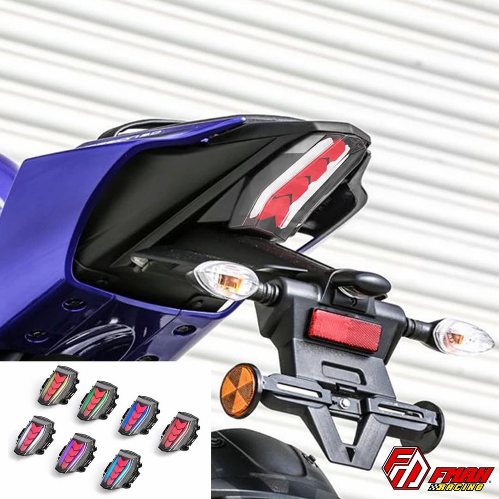 ĐÈN HẬU TÍCH HỢP XI NHAN R15V3 - R15V4/M CHÍNH HÃNG NEW 2022