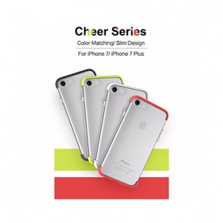 Ốp lưng iphone 7 / 7 plus rock cheer series case trong suốt