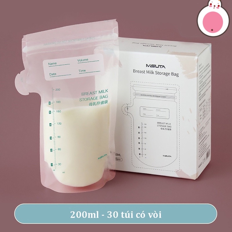 Túi Dự Trữ Sữa Để Tủ Lạnh Cho Bé