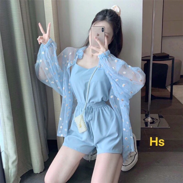 Sét bộ đũi + sơmi von HSN876