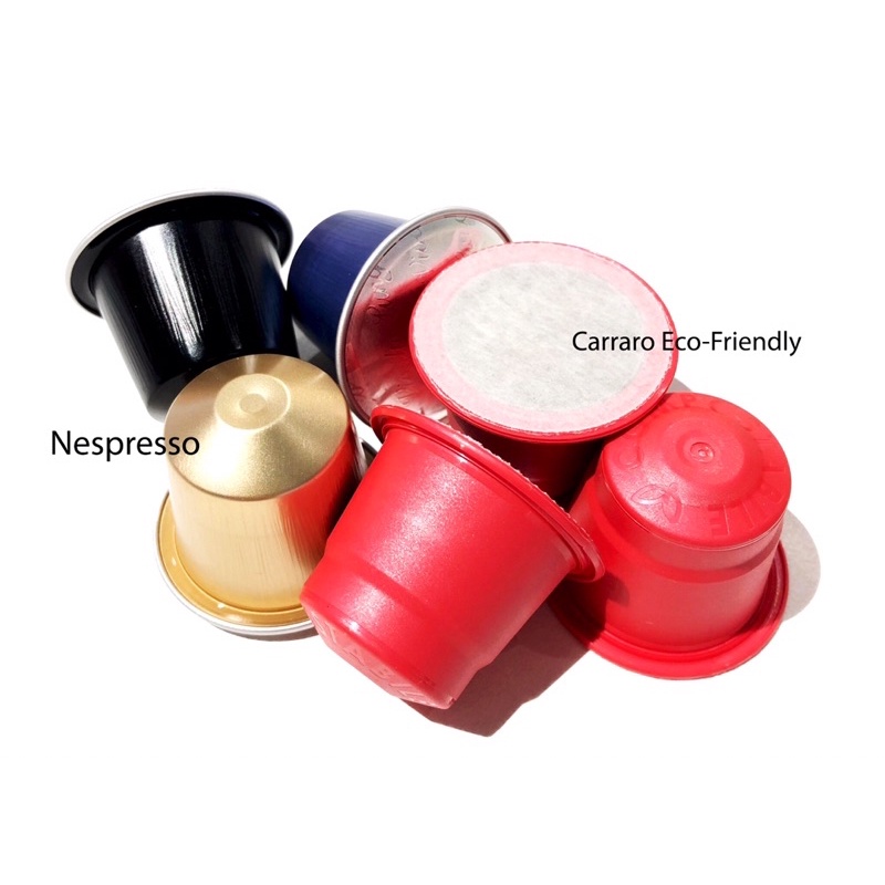 Combo 03 Hộp Cà Phê Viên Nén Carraro Thân Thiện Môi Trường tương thích với máy Nespresso - Nhập khẩu từ Ý